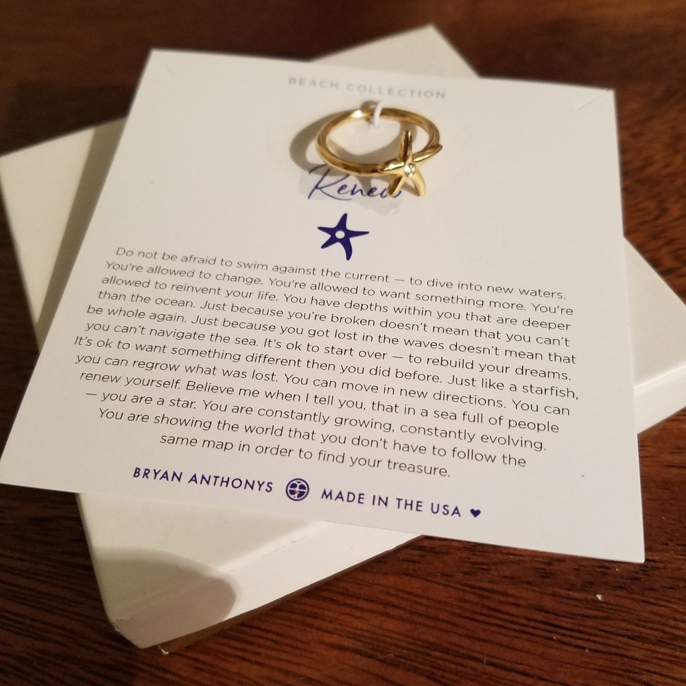 NWT Bryan Anthonys Renew Ring